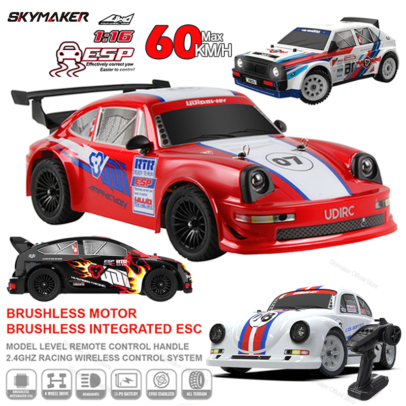 Rc Drift Car Kit - รถดริฟท์ของเล่นสำหรับเด็กผู้ชายรถดริฟท์ mobil RC UD1608 UD1603 1/16