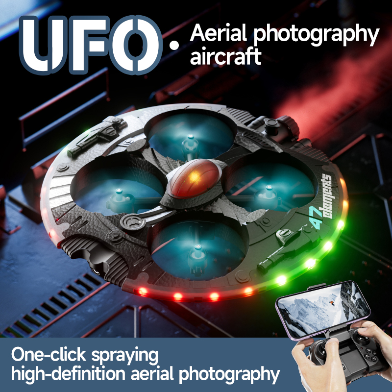 Drone Rc Fpv Manual - โดรน 8K WIFI FPV พร้อมไฟสเปรย์ โดรนบังคับวิทยุ