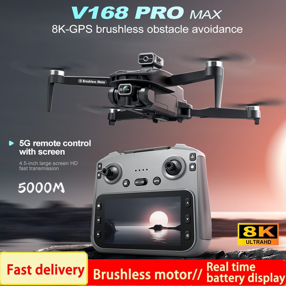 Drone Gps Rc Tt36 - โดรน 2025 V168 Pro MAX GPS