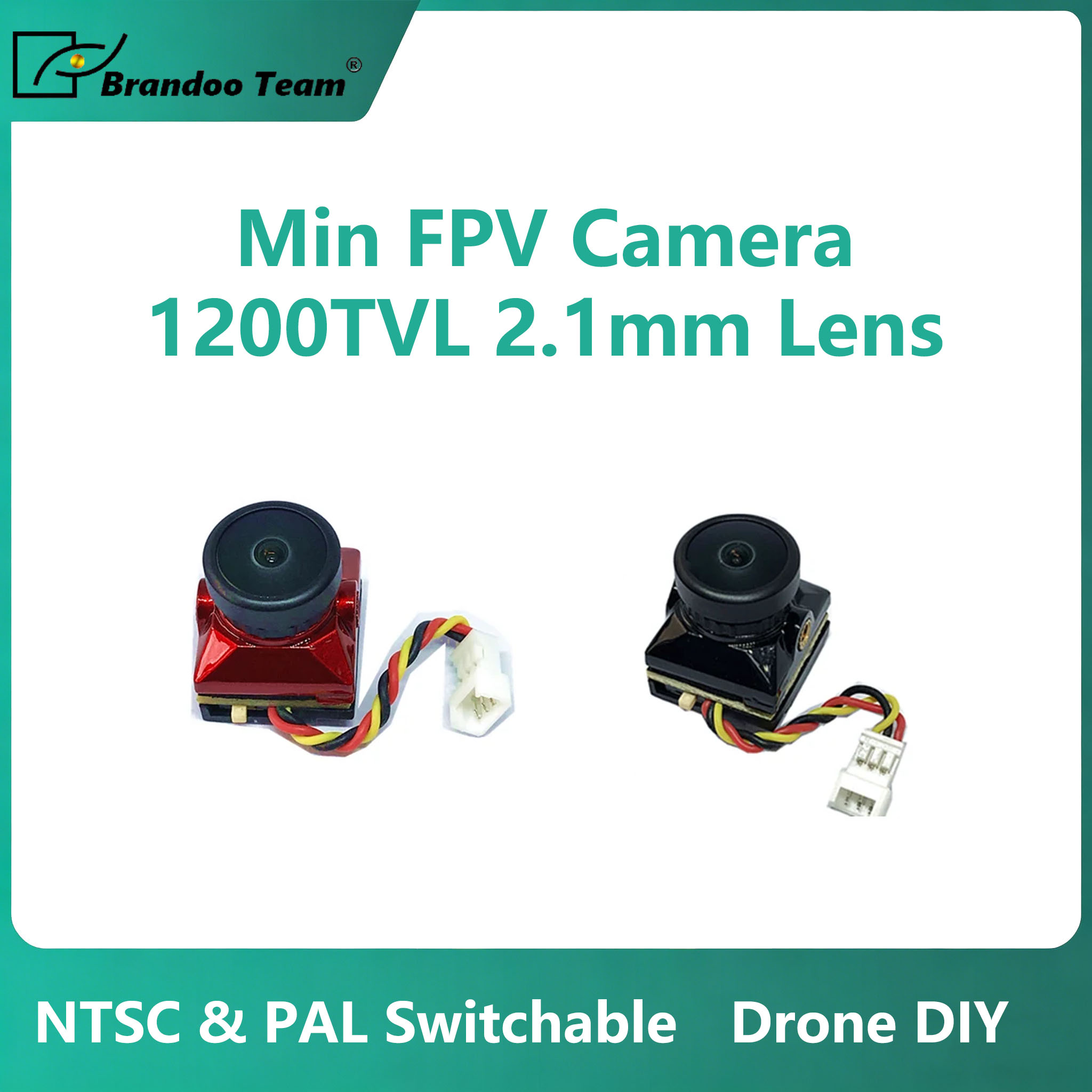 Drone Rc Team - กล้องมินิ FPV แบบสลับระบบ NTSC & PAL
