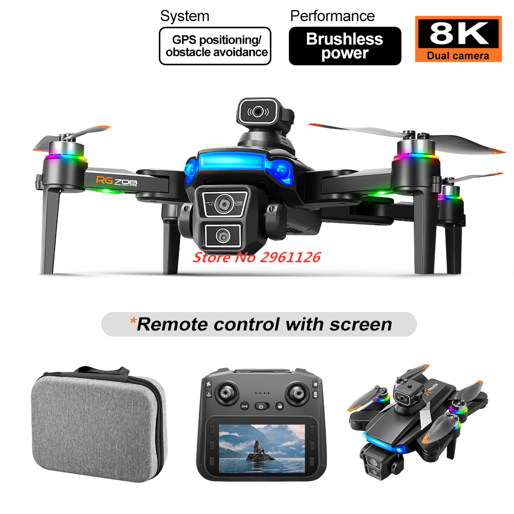 Drone Rc Fpv Manual - โดรนกล้อง 8K HD พร้อม GPS ระดับมืออาชีพ