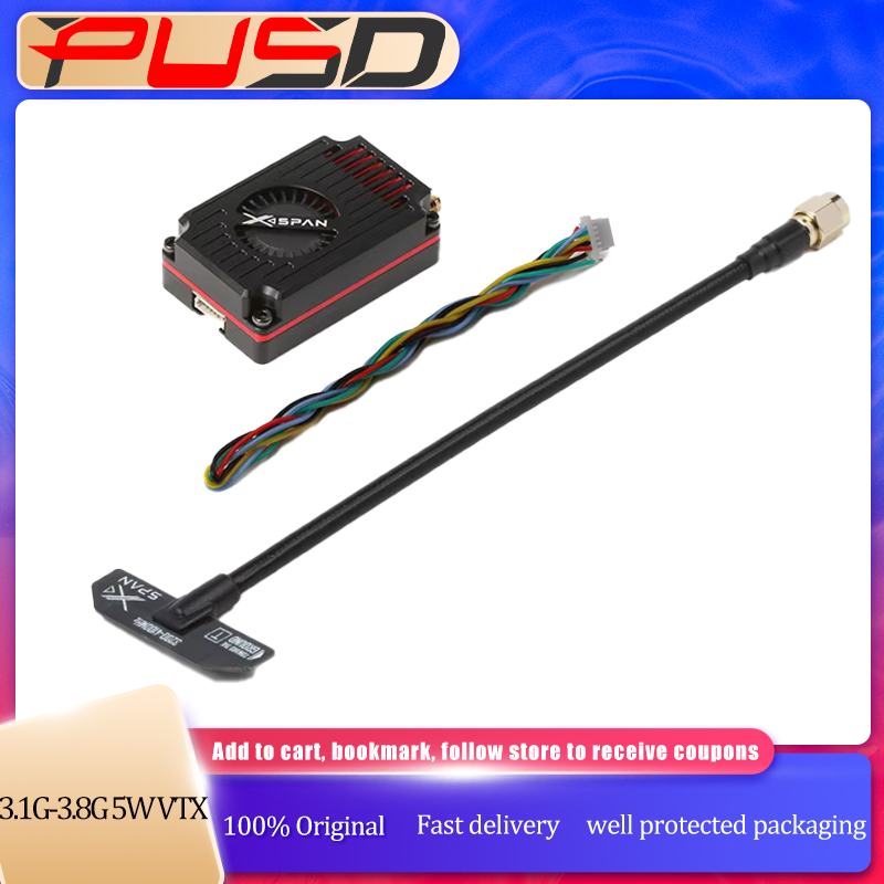Vtx Video Transmitter - Rushfpv Rush FPV XSPAN 3.1G-3.8G 5W