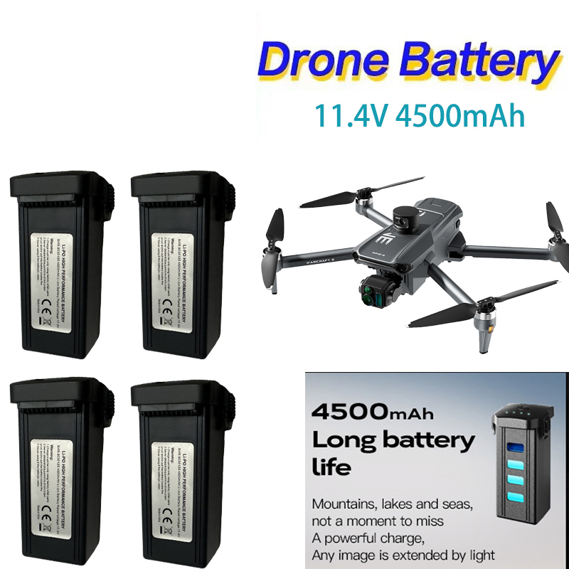 Drone Gps Rc Tt36 - 11.4V 4500mAh แบตเตอรี่ Lipo อัจฉริยะสําหรับ Wing