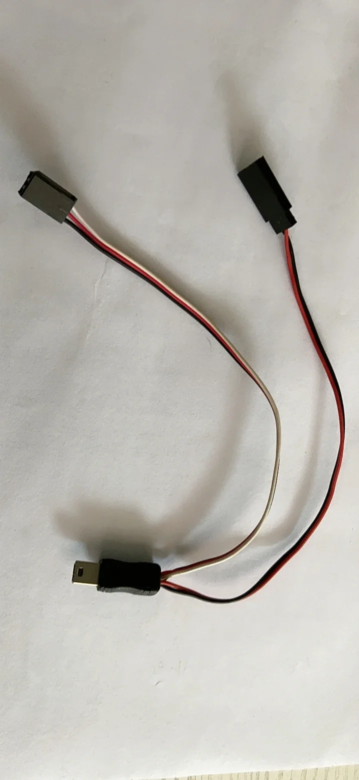 Rc Car Servo - สายเคเบิลจ่ายไฟ FPV AV Mini USB Out