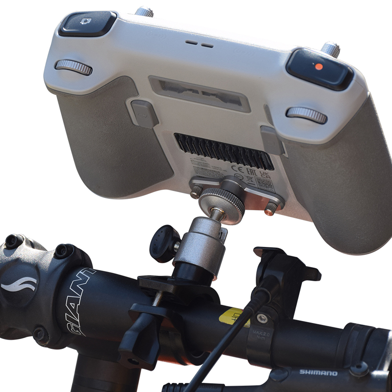 Drone Bike Rc - ที่ยึดรีโมทคอนโทรลจักรยาน คลิปหนีบจักรยานสำหรับรีโมทคอนโทรล DJI อุปกรณ์เสริมสำหรับโดรนถ่ายภาพทางอากาศ