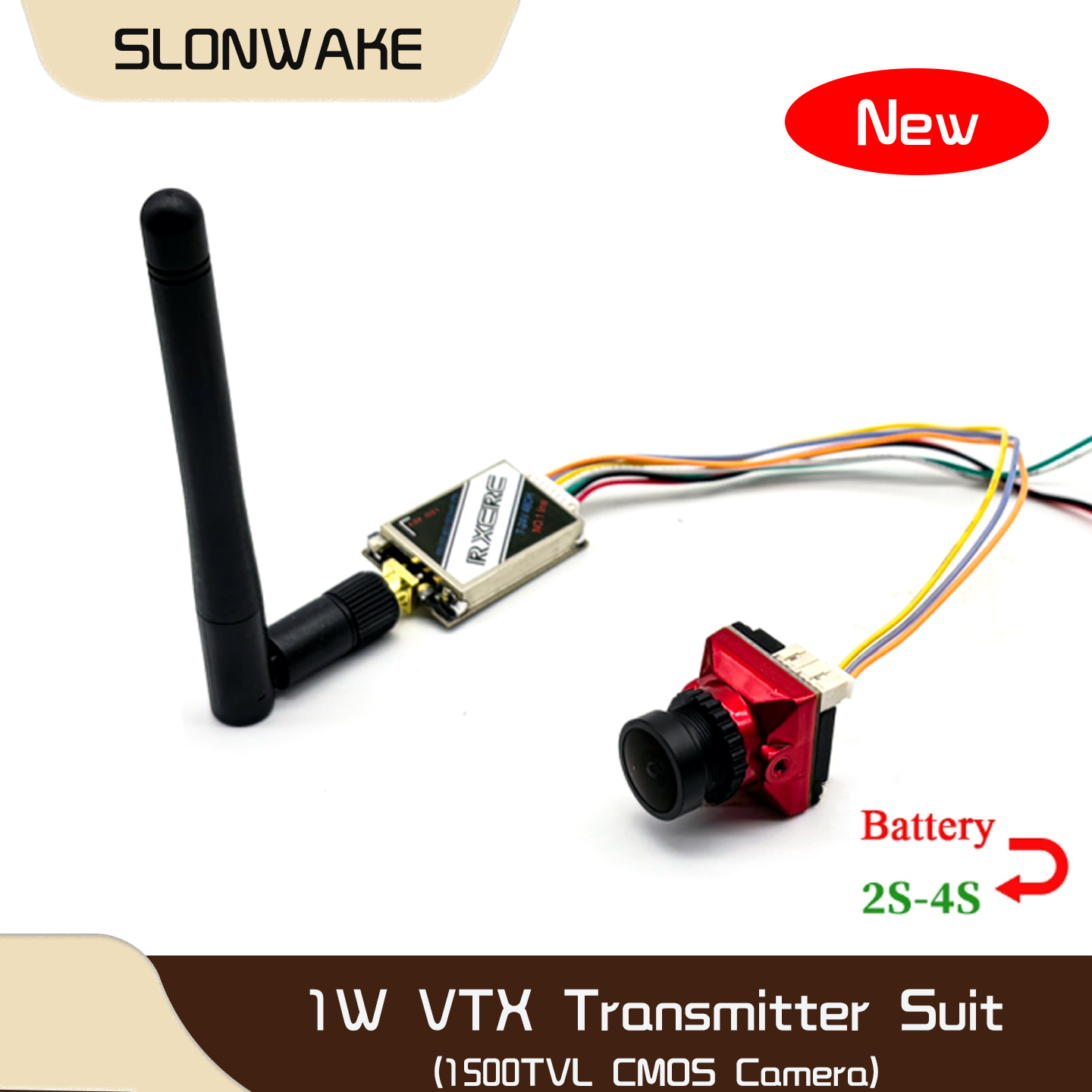 Vtx Video Transmitter - SLONWAKE 5.8G 48CH 1W VTX 100/200/400/1000mW