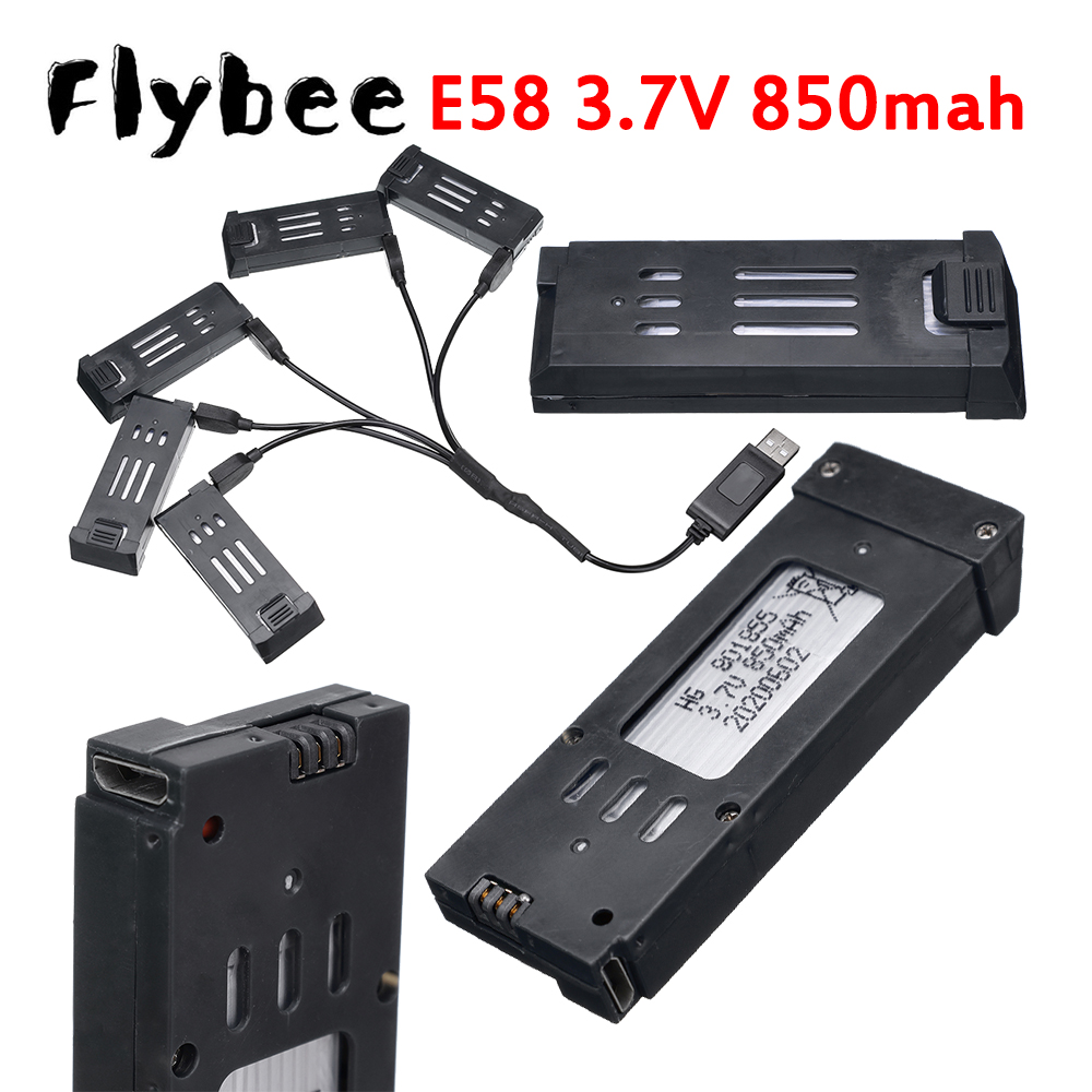 Rc Drone Uav - 3.7V 850mAh RC โดรนแบตเตอรี่สำหรับ E58 E68
