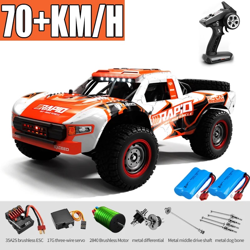 Drone Bike Rc - JJRC Q130 1:16 70 กม./ชม.4WD RC
