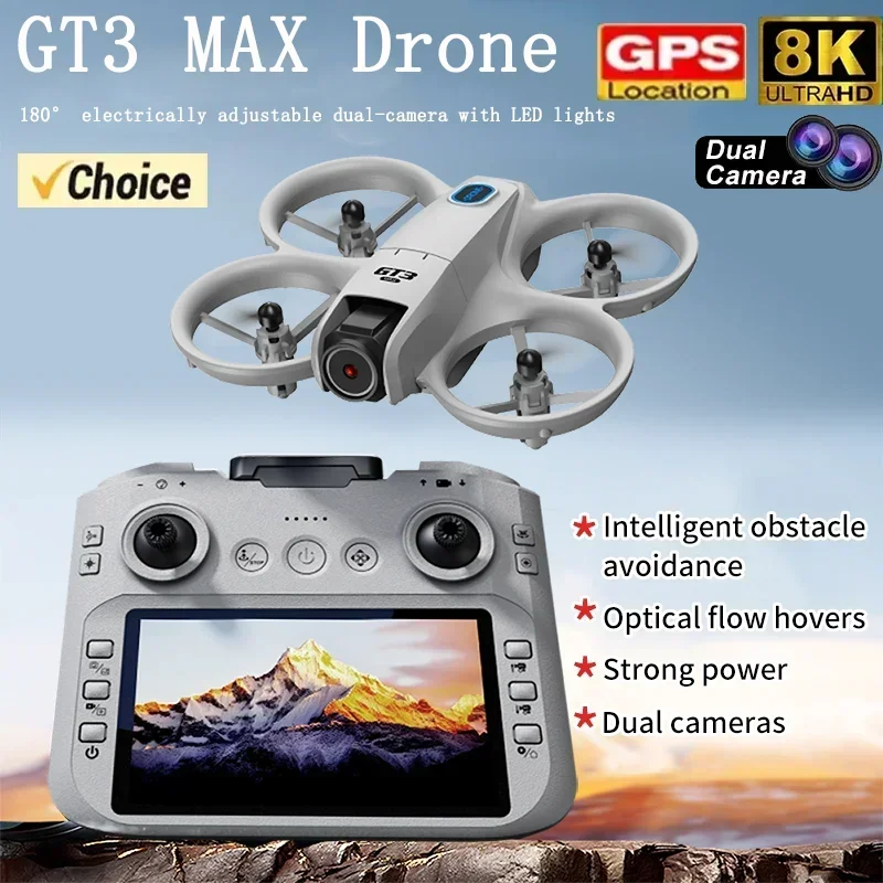 Drone Rc Ufo - 2026 NEW GT3 Mini พร้อมโดรนพับได้ LED