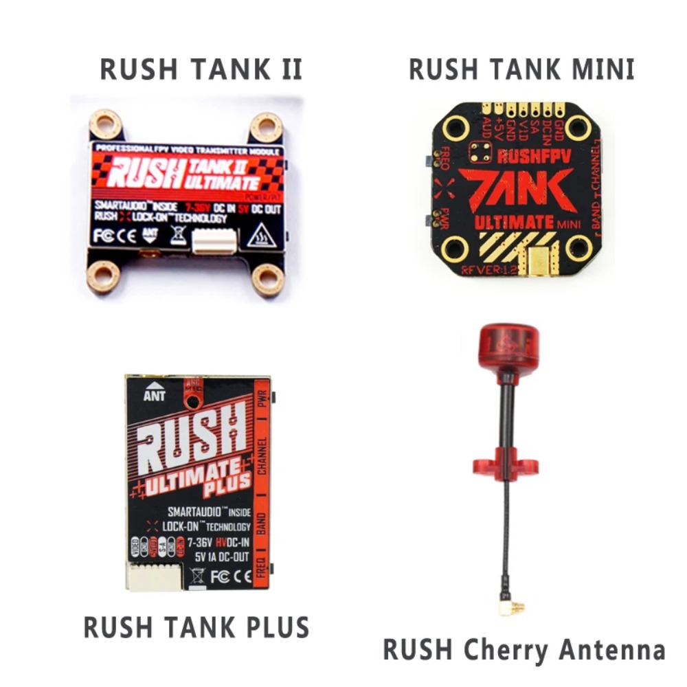 Vtx Video Transmitter - RUSH TANK Ultimate II/Mini/ PLUS/solo VTX
