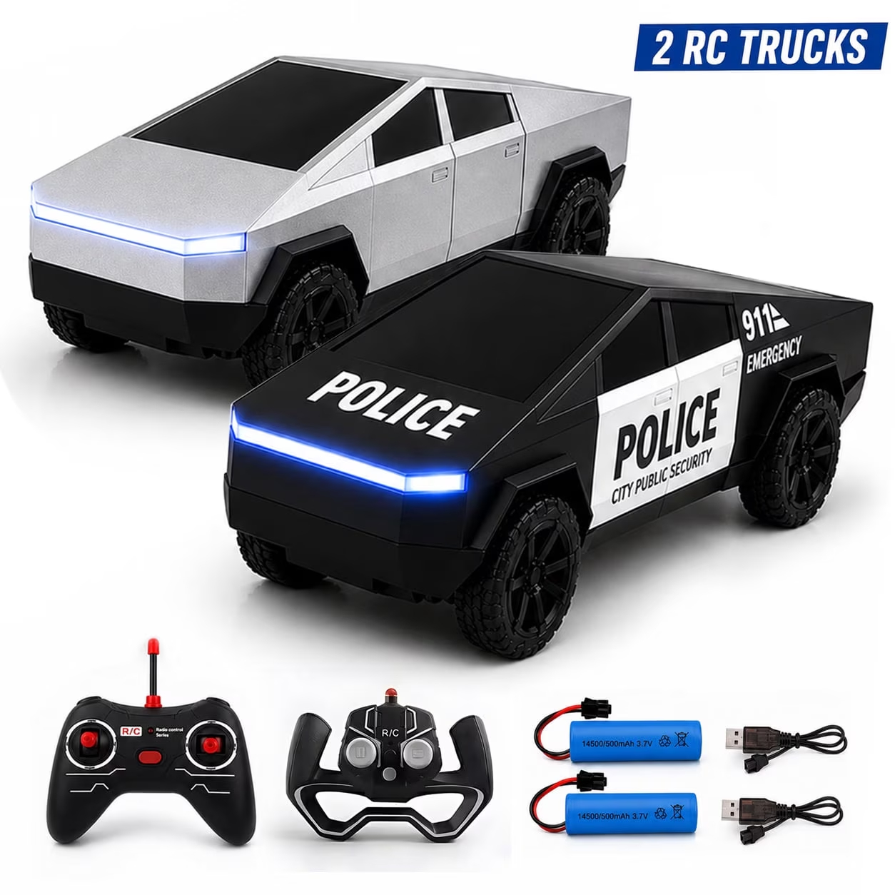 Rc Drift Car Kit - รถของเล่น RC Cyber Truck 2 คัน