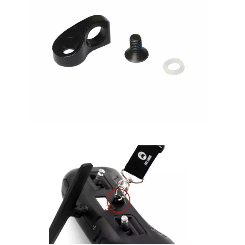 Drone Rc Team - TBS Tango 2 อัพเกรด CNC อลูมิเนียมสายคล้องคอพร้อมตะขอน้ําหนักเบาสําหรับ