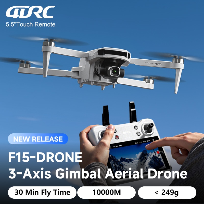 Drone Smart Rc Foldable - โดรนกล้อง 4DRC F15 8K พร้อมกิมบอล 3