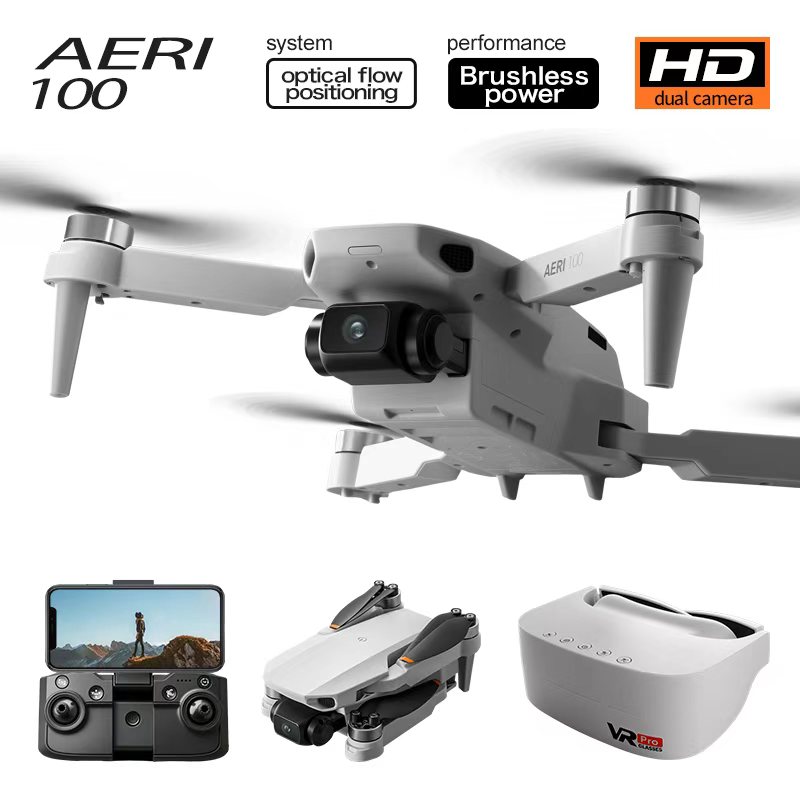 โดรน Aeri 100 พับได้ มอเตอร์ไร - Drone Smart Rc Foldable บทวิจารณ์และราคา
