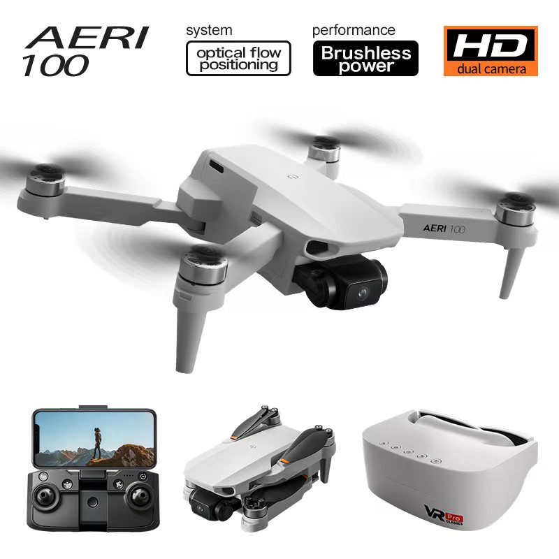 โดรน Aeri 100 พับได้ มอเตอร์ไร - Drone Smart Rc Foldable บทวิจารณ์และราคา