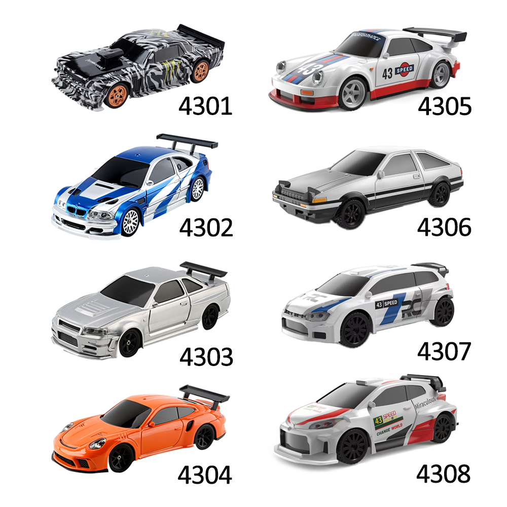 อัพเกรด Gyro 1/43 RC Drifting  - Rc Drift Car Kit บทวิจารณ์และราคา