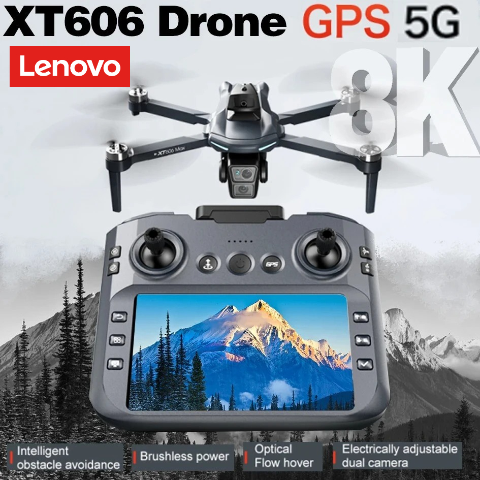 โดรน Lenovo XT606 ระดับมืออาชี - Drone Gps Rc Tt36 บทวิจารณ์และราคา