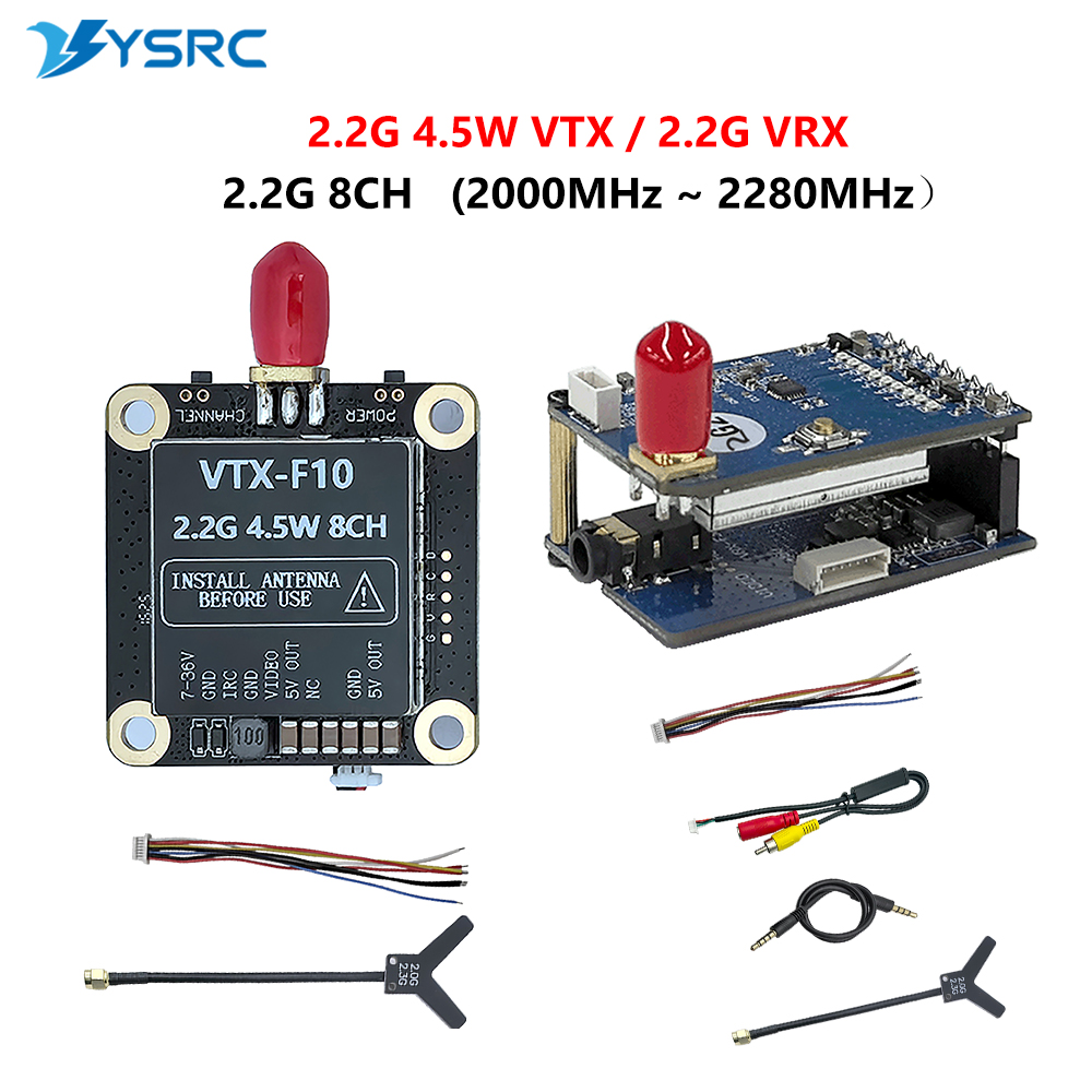 2.0-2.2G 4.5W VTX 8CH FPV เครื - Vtx Video Transmitter บทวิจารณ์และราคา