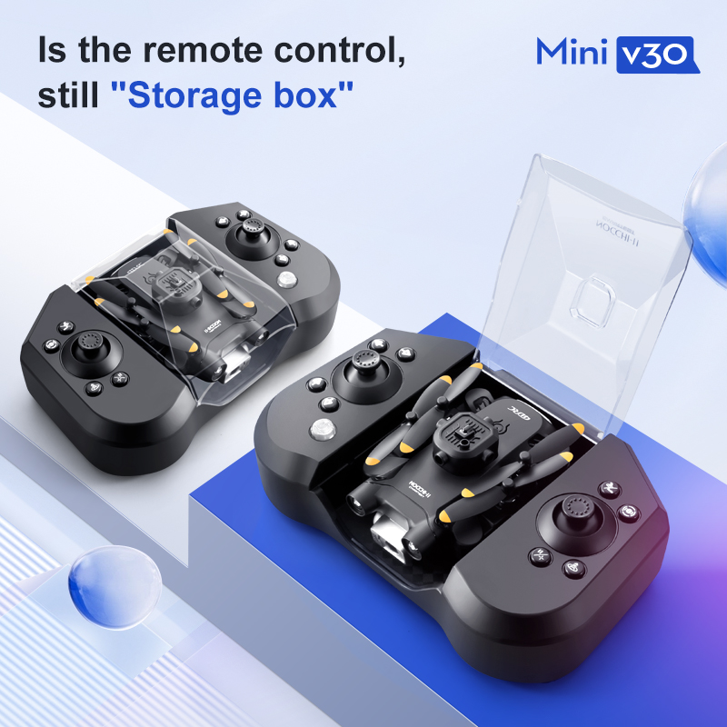Mini V30 WiFi FPV Drone 4K HD  - Drone Rc Ufo บทวิจารณ์และราคา