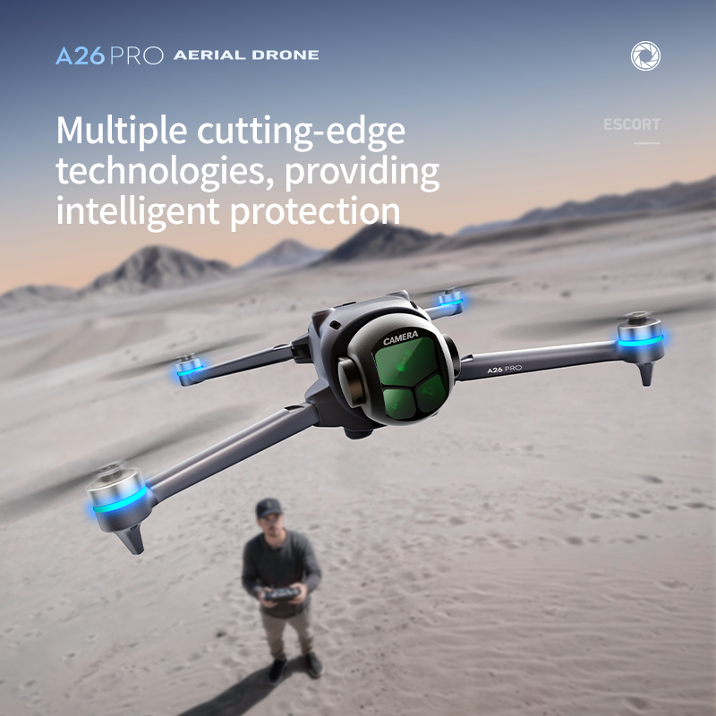 โดรน A26Pro Lenovo Smart พร้อม - Drone Smart Rc Foldable บทวิจารณ์และราคา