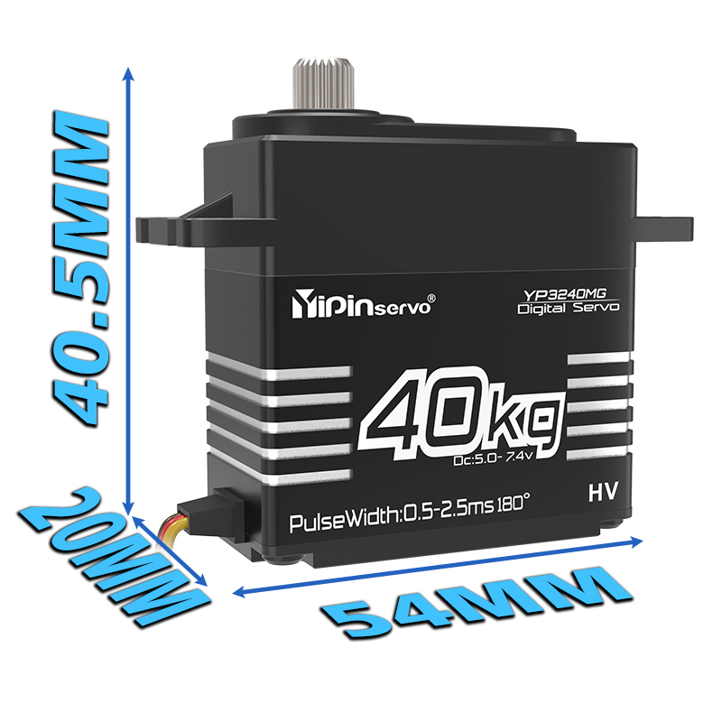 YP3240MG 40KG Servo แรงบิดสูง  - Rc Car Servo บทวิจารณ์และราคา