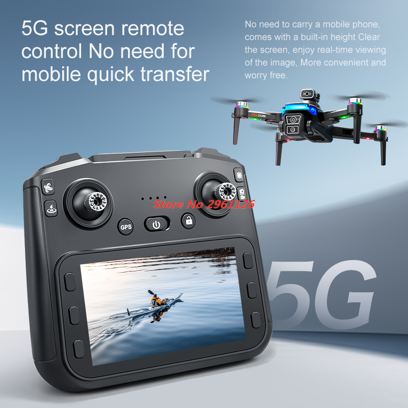 โดรนกล้อง 8K HD พร้อม GPS ระดั - Drone Rc Fpv Manual บทวิจารณ์และราคา