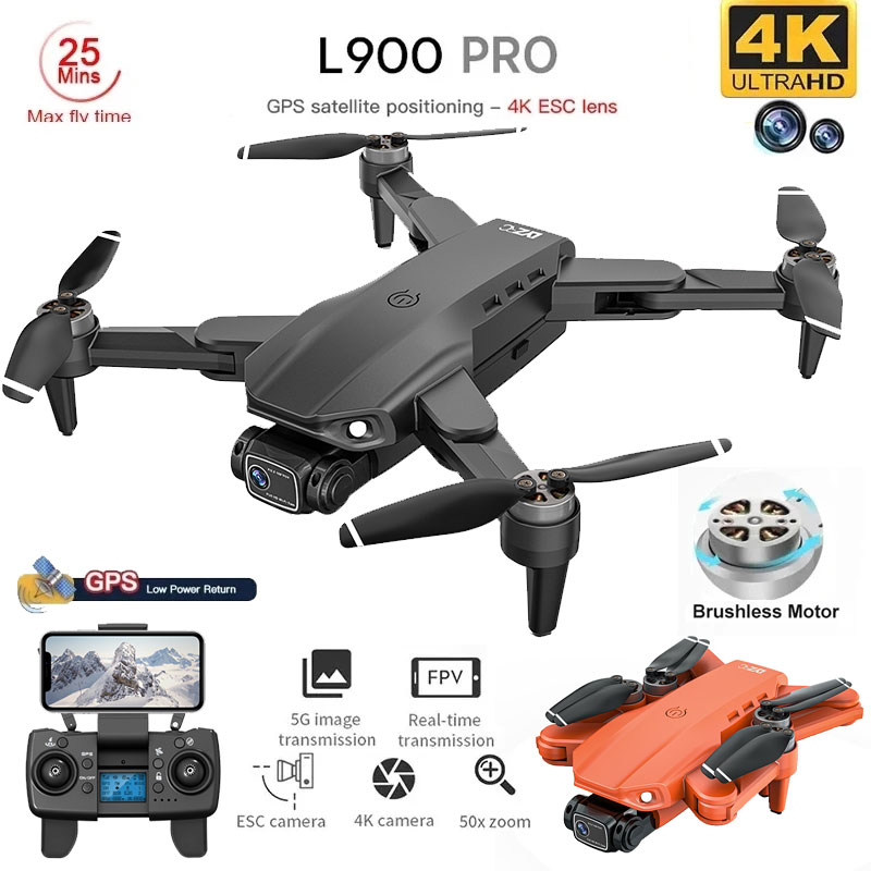โดรน4K L900โปร GPS โดรน4K กล้อ - Drone Gps Rc Tt36 บทวิจารณ์และราคา