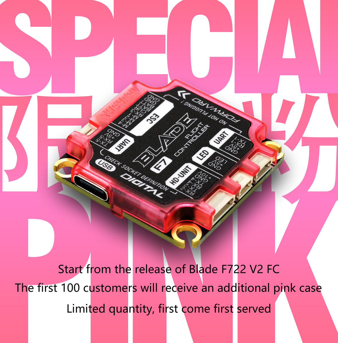 RUSH BLADE F722 V2 ตัวควบคุมกา - Flight Controller บทวิจารณ์และราคา