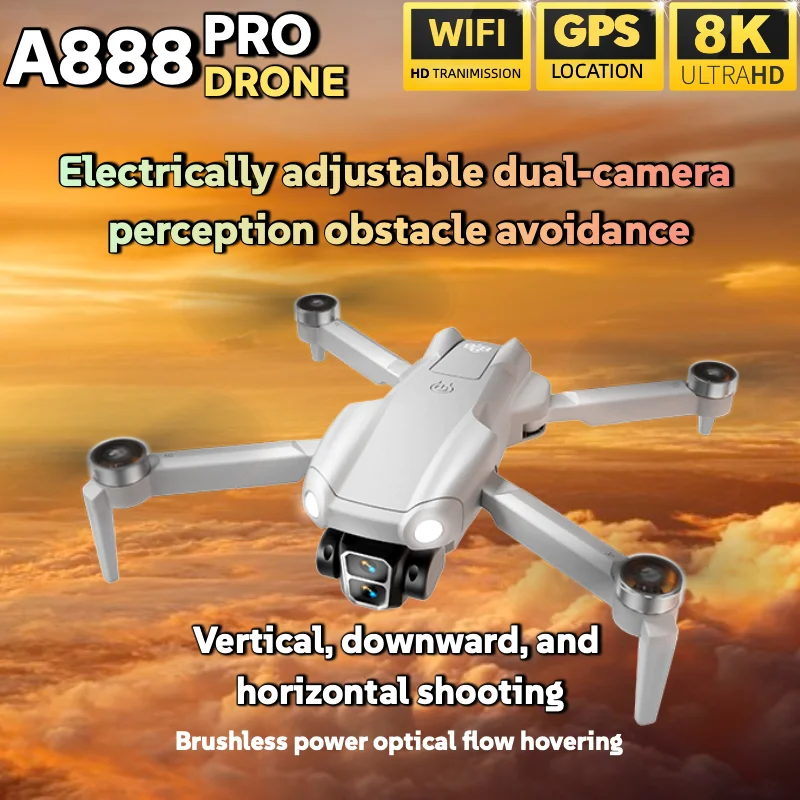 เลโนโว A888 โดรนพับได้ 8K HD 4 - Drone Smart Rc Foldable บทวิจารณ์และราคา