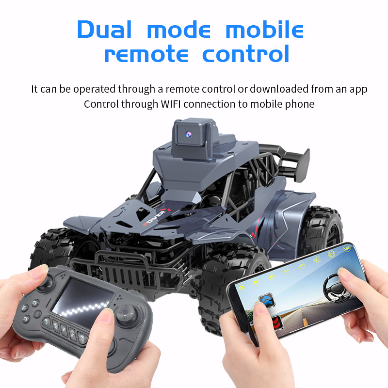 รถบังคับวิทยุพร้อมกล้อง LCD รี - Drone Bike Rc บทวิจารณ์และราคา