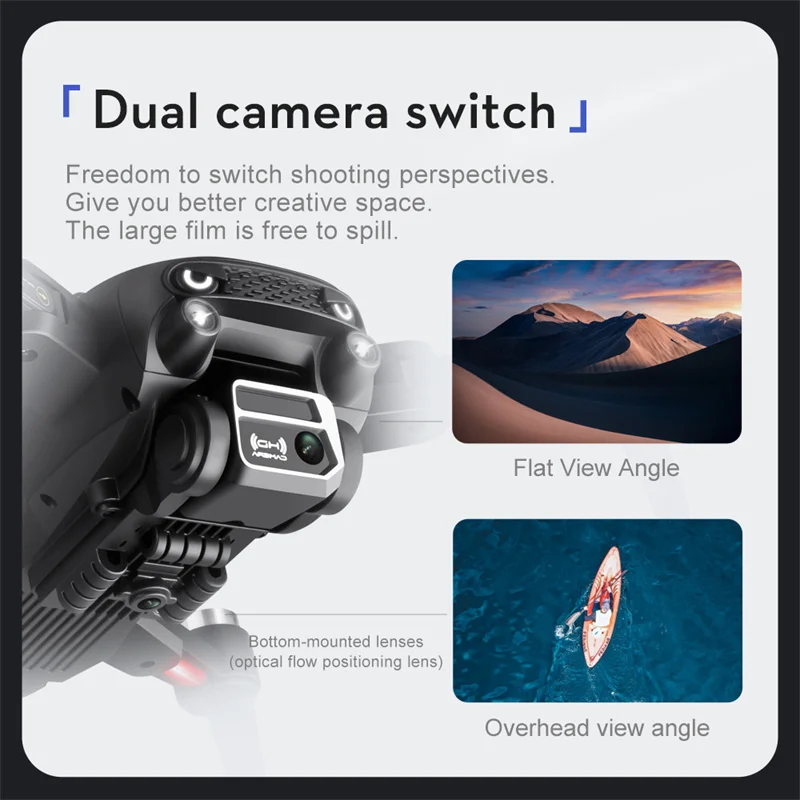 โดรนบังคับวิทยุ 8K Brushless S - Drone Rc Fpv Manual บทวิจารณ์และราคา