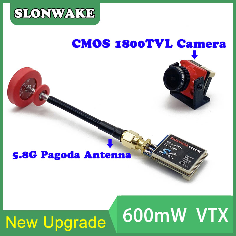 พร้อมใช้งาน 5.8G 48CH 600mW เค - Vtx Video Transmitter บทวิจารณ์และราคา