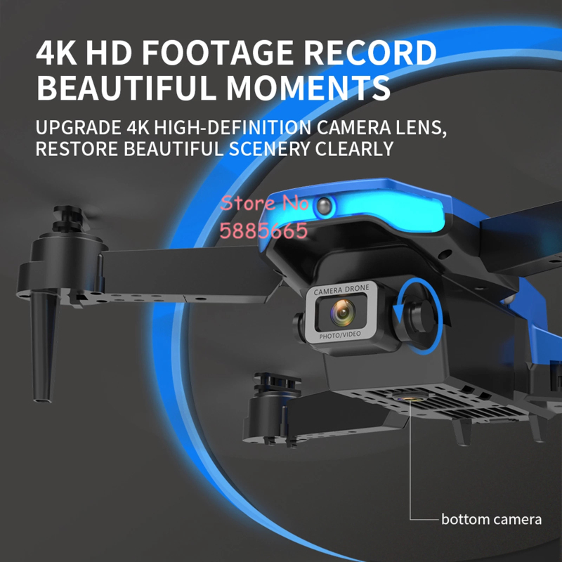 โดรนบังคับวิทยุแบบพับได้ WIFI  - Drone Smart Rc Foldable บทวิจารณ์และราคา