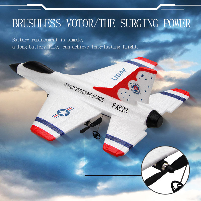 เครื่องบินรบสองช่อง2.4กรัมเครื - Rc Wing Glider บทวิจารณ์และราคา