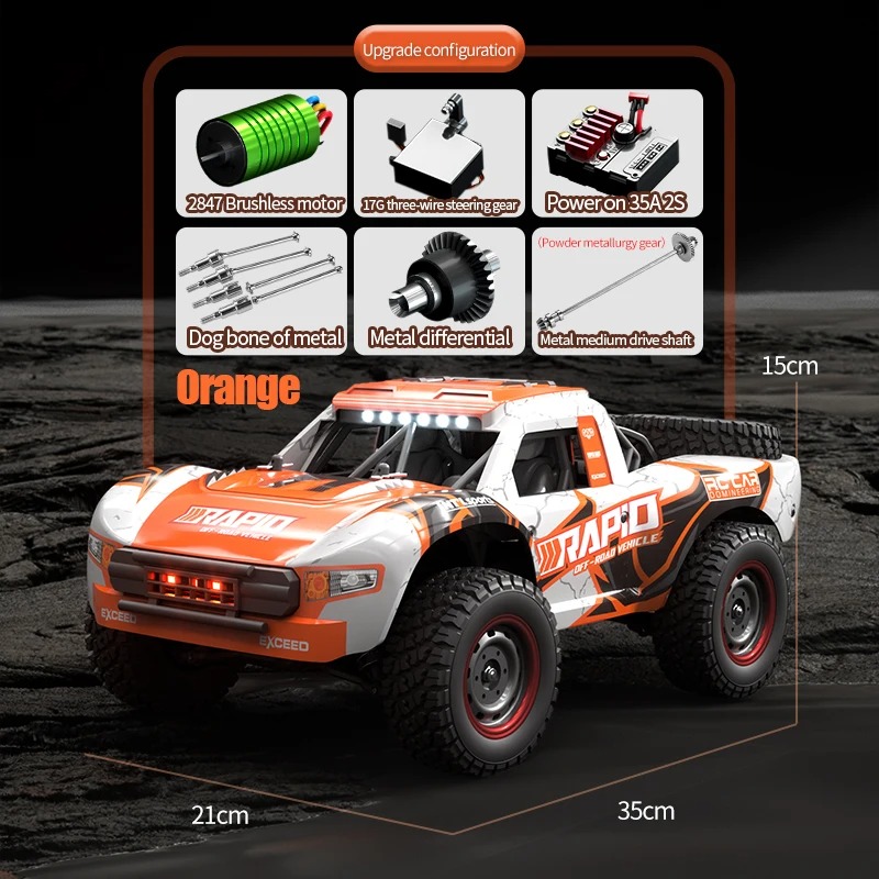 JJRC Q130 1:16 70 กม./ชม.4WD R - Drone Bike Rc บทวิจารณ์และราคา