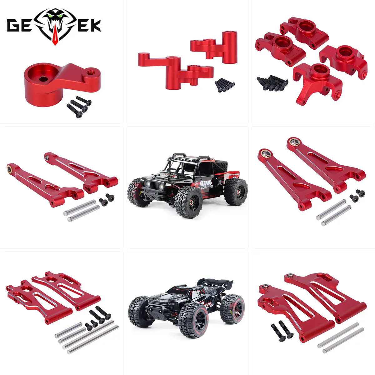 ชุดอุปกรณ์อะลูมิเนียม CNC สำหร - Rc Drift Car Kit บทวิจารณ์และราคา