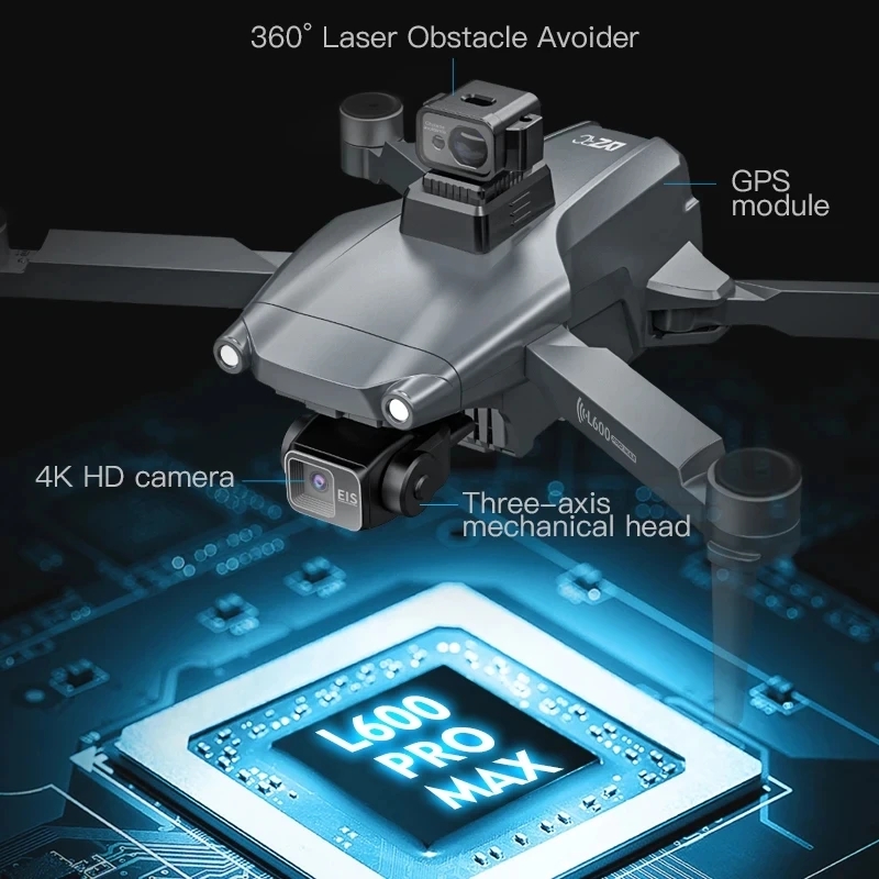 L600 PRO MAX GPS Drone Profess - Drone Gps Rc Tt36 บทวิจารณ์และราคา