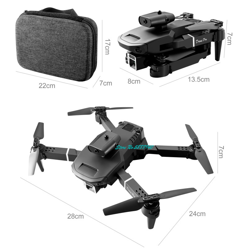 มินิโดรน 4K มืออาชีพ HD กล้องค - Drone Smart Rc Foldable บทวิจารณ์และราคา