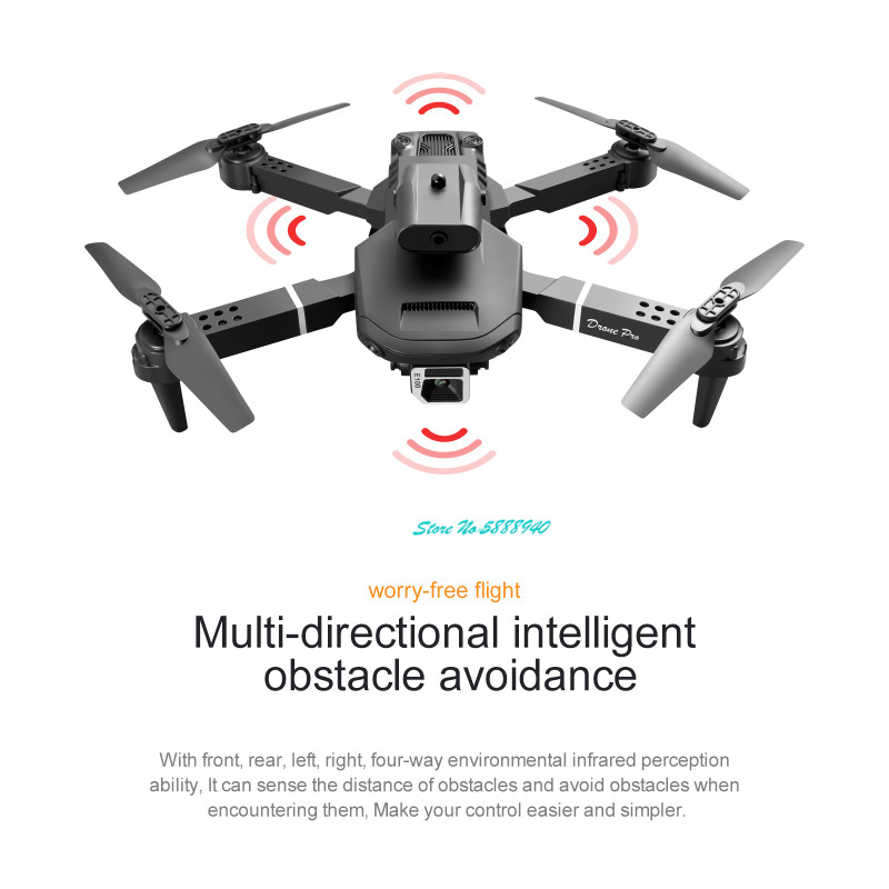 มินิโดรน 4K มืออาชีพ HD กล้องค - Drone Smart Rc Foldable บทวิจารณ์และราคา