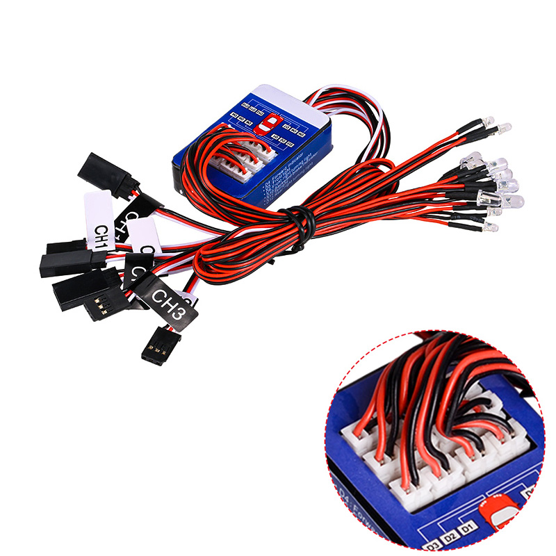 ชุดไฟ LED RC 12 ดวง ระบบไฟจำลอ - Rc Drift Car Kit บทวิจารณ์และราคา