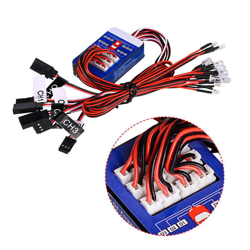 ชุดไฟ LED RC 12 ดวง ระบบไฟจำลอ - Rc Drift Car Kit บทวิจารณ์และราคา