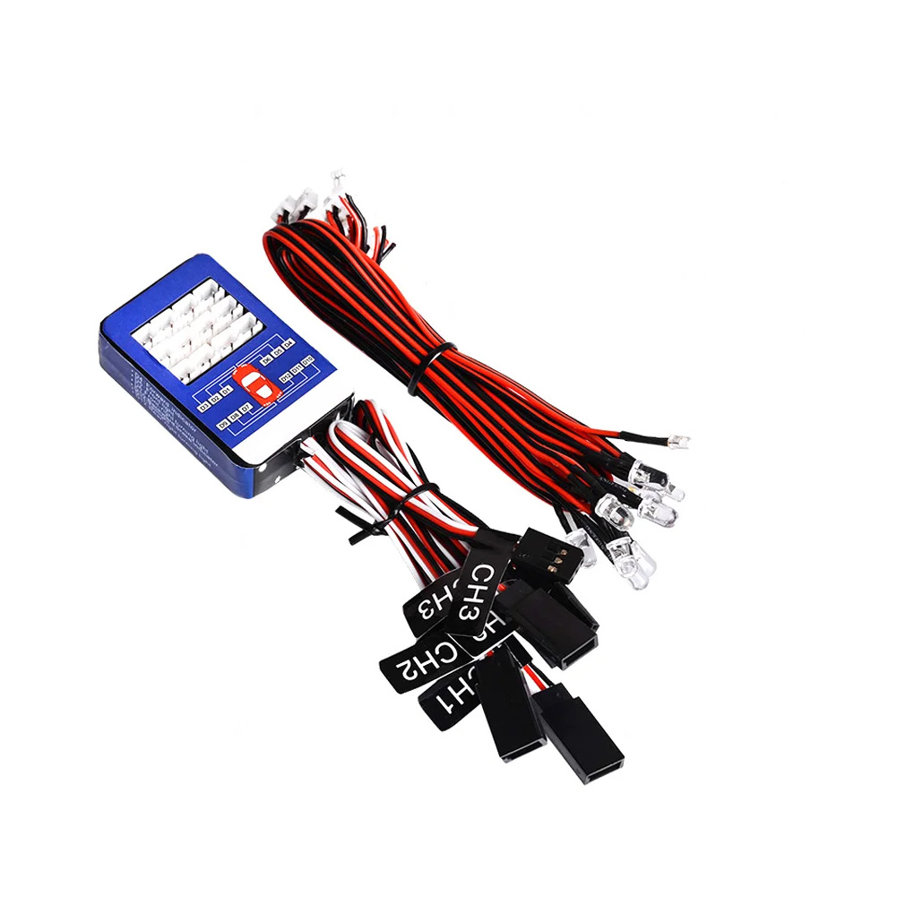 ชุดไฟ LED RC 12 ดวง ระบบไฟจำลอ - Rc Drift Car Kit บทวิจารณ์และราคา
