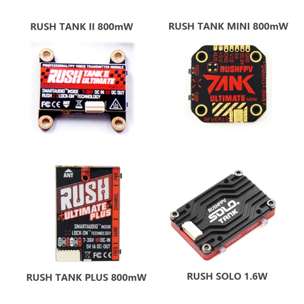 RUSH TANK Ultimate II/Mini/ PL - Vtx Video Transmitter บทวิจารณ์และราคา