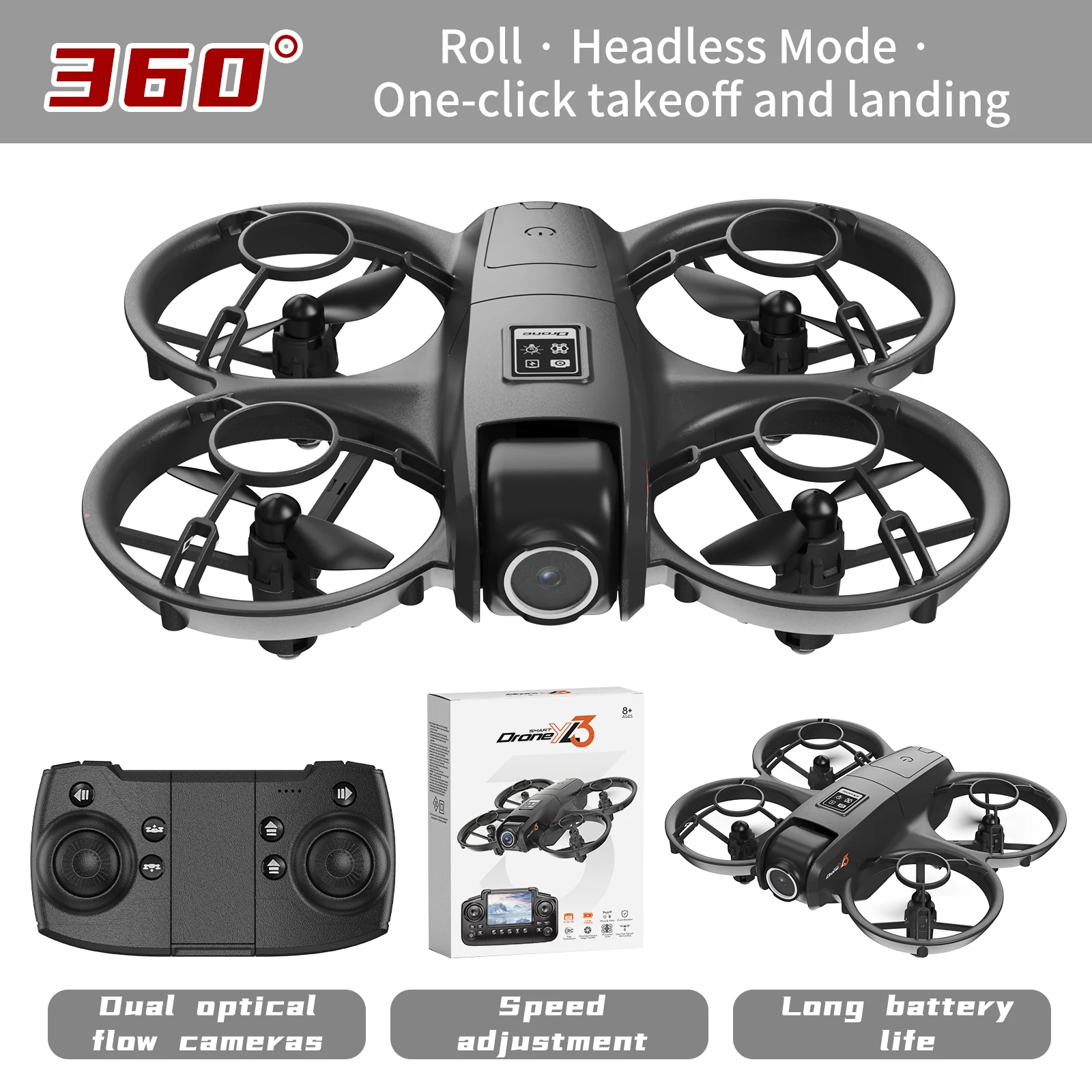 โดรน YL3 RC รุ่นใหม่ 8K 1080P  - Drone Gps Rc Tt36 บทวิจารณ์และราคา