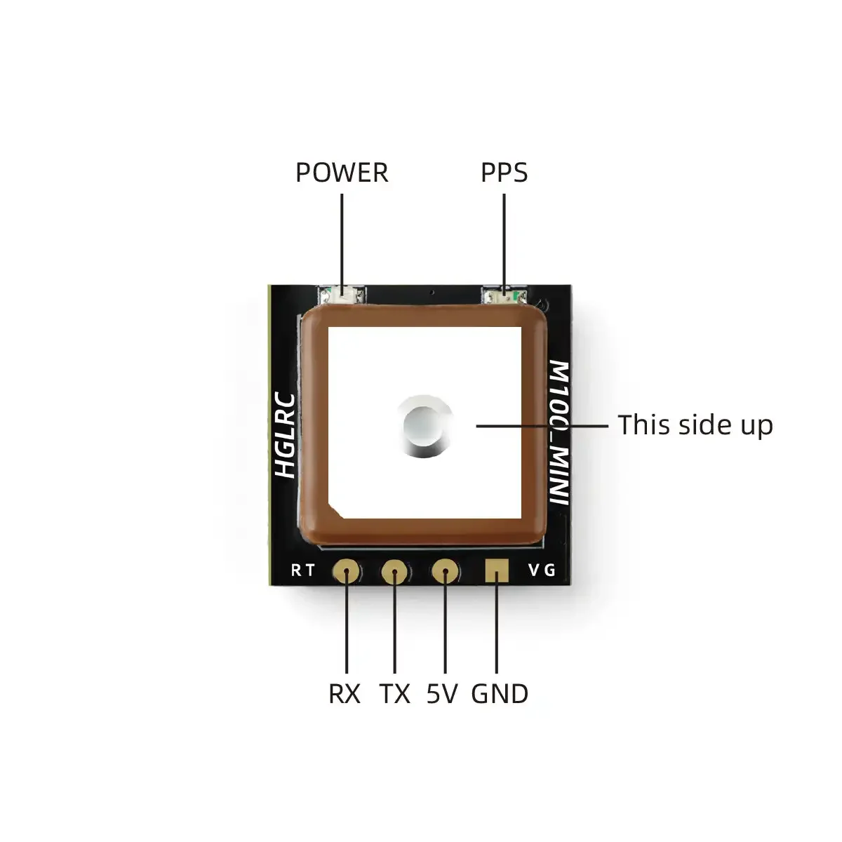 HGLRC M100 MINI GPS โมดูล M10  - Drone Rc Ufo บทวิจารณ์และราคา