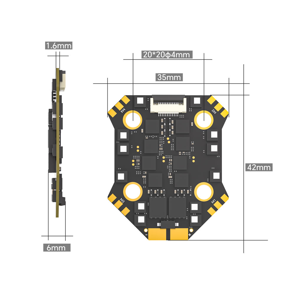 ชุดควบคุมการบิน iFlight Borg F - Flight Controller บทวิจารณ์และราคา