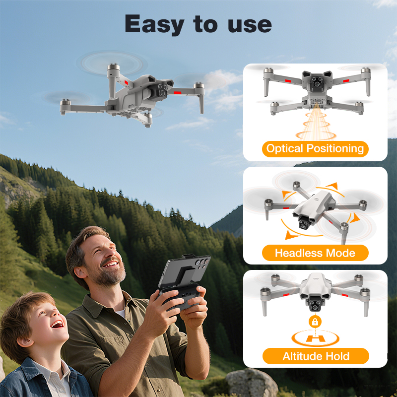 โดรนรุ่นใหม่ L017 Pro Brushles - Drone Gps Rc Tt36 บทวิจารณ์และราคา