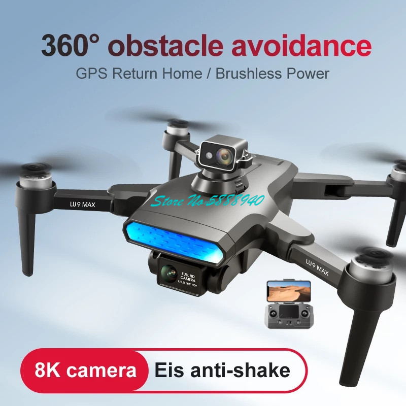 GPS Retuen ไร้แปรงถ่าน 360 ° S - Drone Rc Fpv Manual บทวิจารณ์และราคา