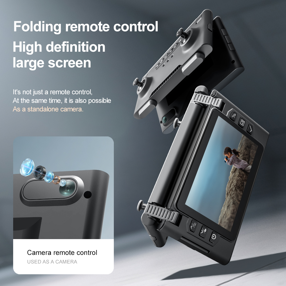 โดรน GISAEV M66 พร้อมรีโมทหน้า - Drone Smart Rc Foldable บทวิจารณ์และราคา