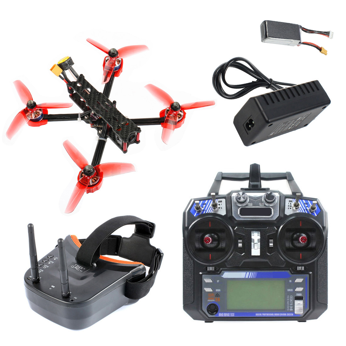 โดรนแข่ง FPV รุ่น JMT F4 X1 17 - Drone Rc Fpv Manual บทวิจารณ์และราคา